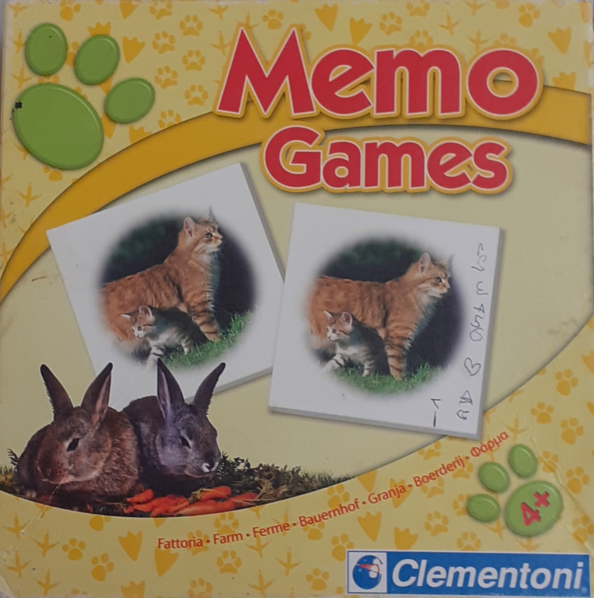 Memo games: Fattoria / Clementoni.