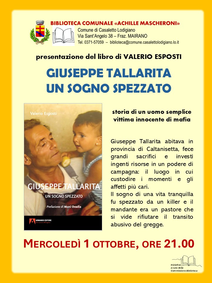 Tallarita Un sogno spezzatoi