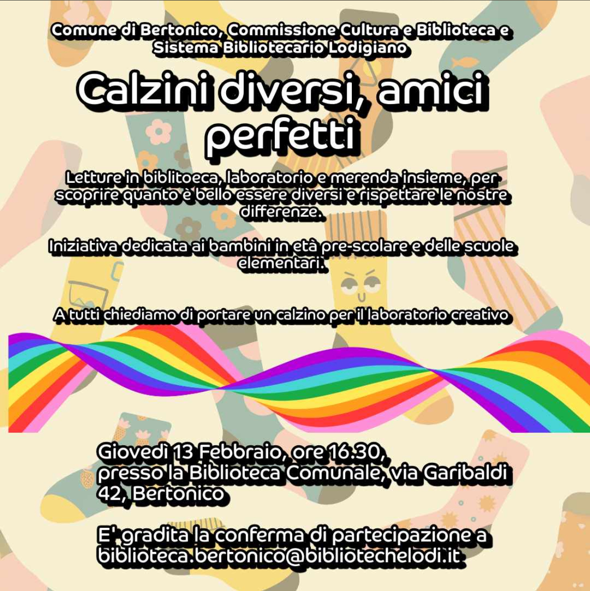 Calzini diversi, amici perfetti!