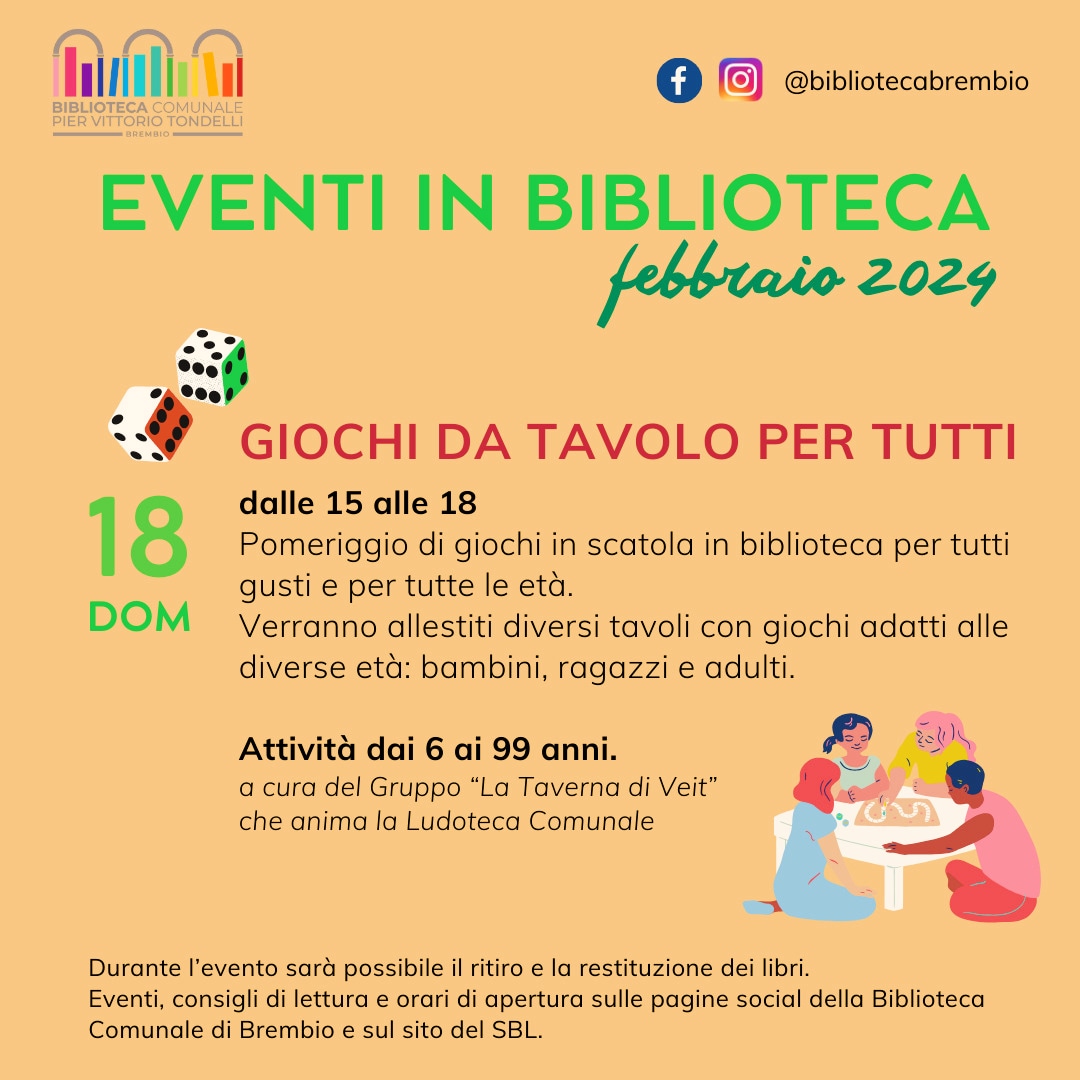 GIOCHI DA TAVOLO PER TUTTI