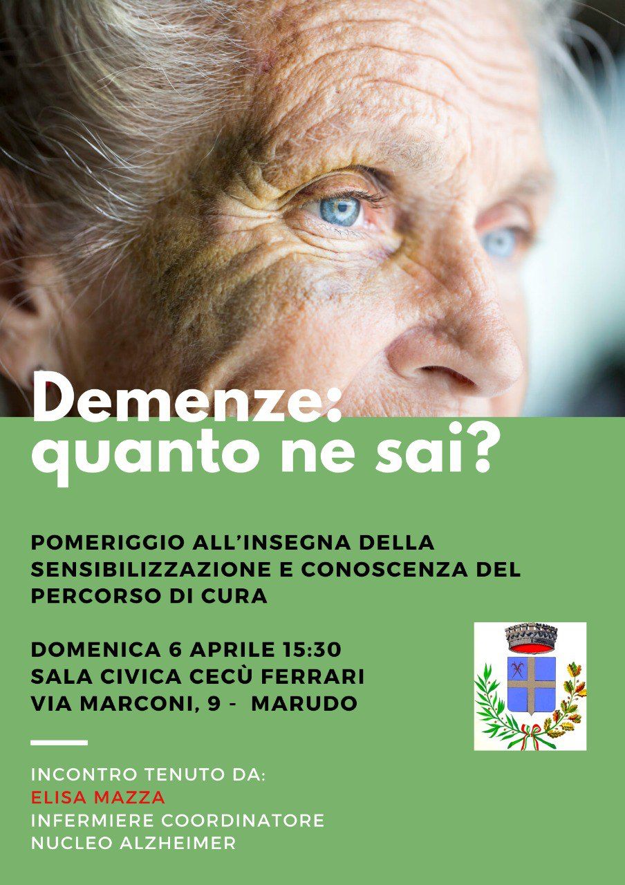 Demenze: quanto ne sai? Marudo 6 aprile 2025