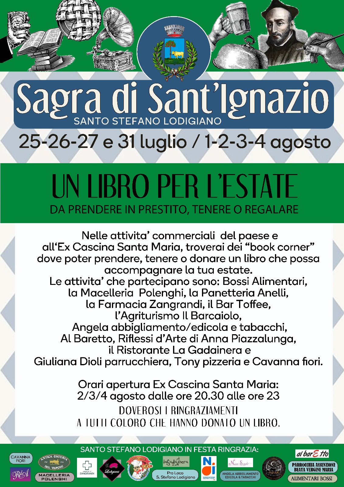 Un libro per l'estate Santo Stefano Lodigiano