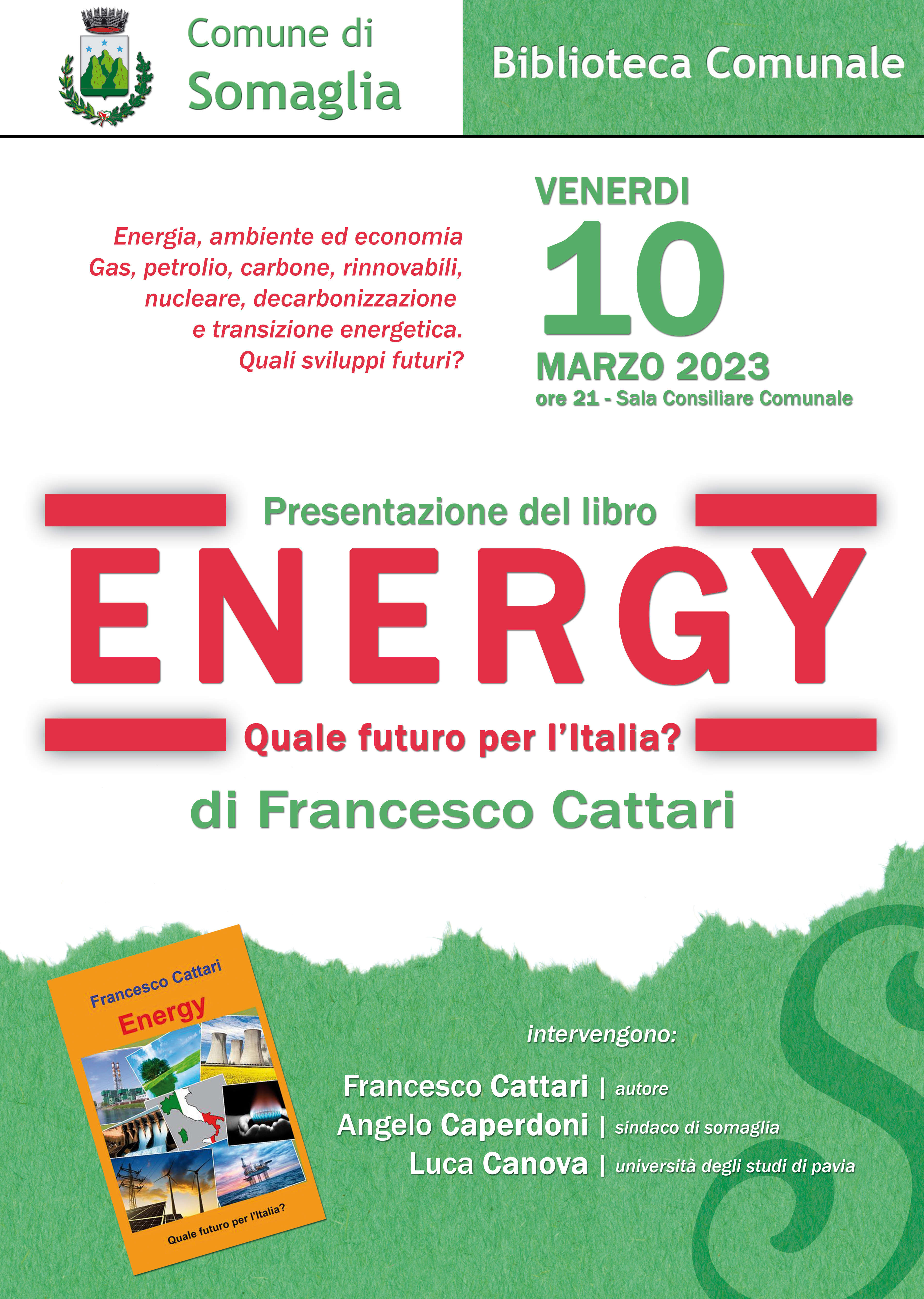presentazione libro energy - cattari